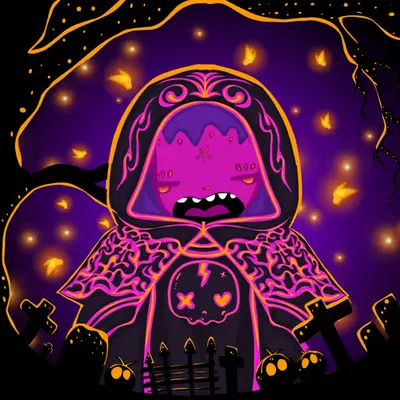 Queen Of Dark 2022 Living Artist x Kiku's World by Sabet