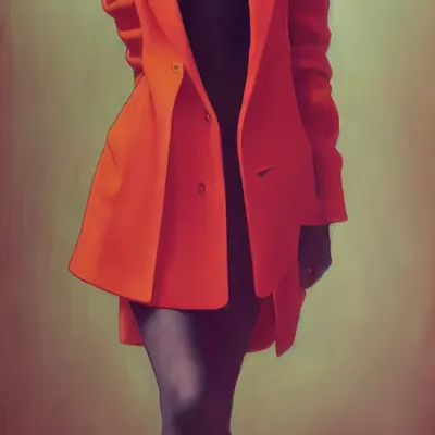 The stranger in red