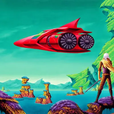 Sathar And The Red Aircraft