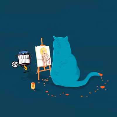 I am an artist, I see it this way