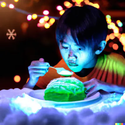 Kryptonite Christmas Cake #1