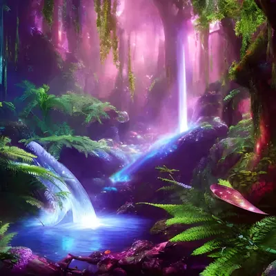 A Magical Waterfall