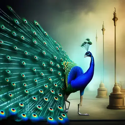 A Peacock in Paris