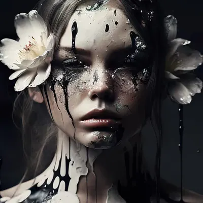 black rose broken