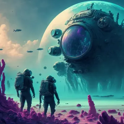 exploring a new world