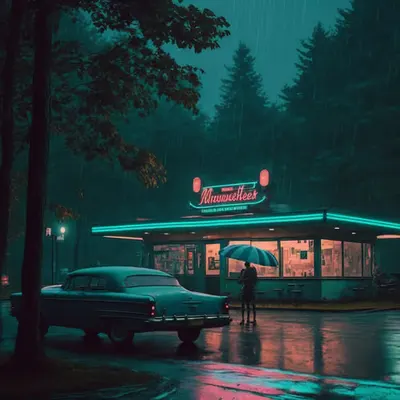 Night cafe