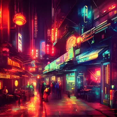 Down the Boulevard of Neon Dreams