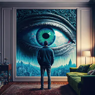 Watching you watching me