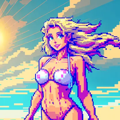 Pixel Mary