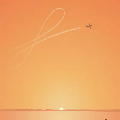 Kiss at Sunset