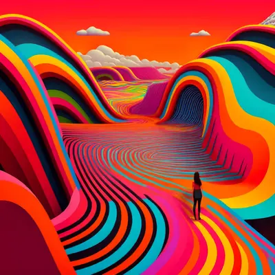 Into The Vortex 15 // Walking On A Rainbow