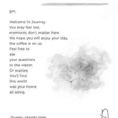 Journey, chapter three