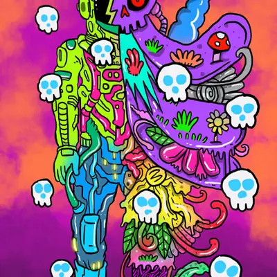 Astro Skulls