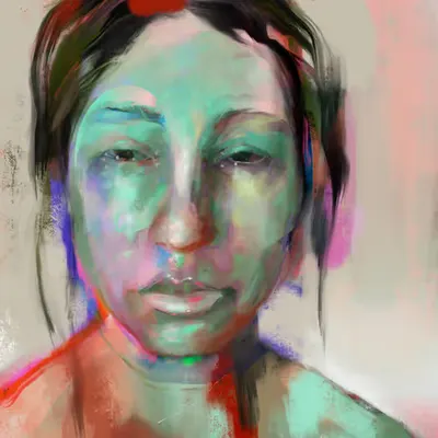 Self-Portrait on a Sad Day