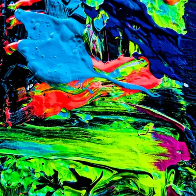"Fragments of Color in Motion"