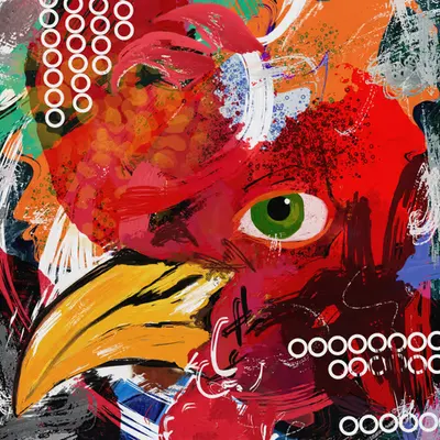 PORTRAIT OF A CHICKEN