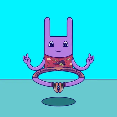 Meditation Rabbit #38