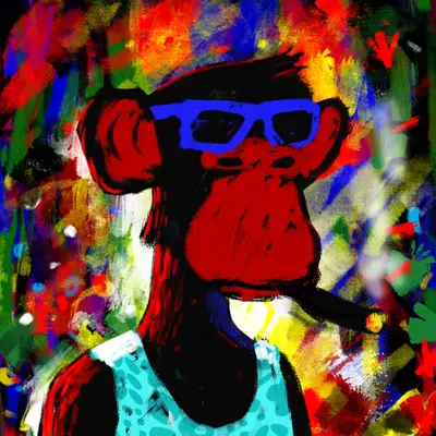 Artistic Ape from the jungle #01
