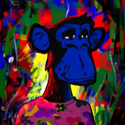 Artistic Ape from the jungle #02