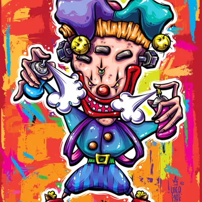 Graffiti Clown