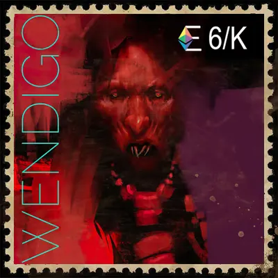 Monztrs Stamp WENDIGO