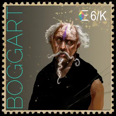 Monztrs Stamp BOGGART