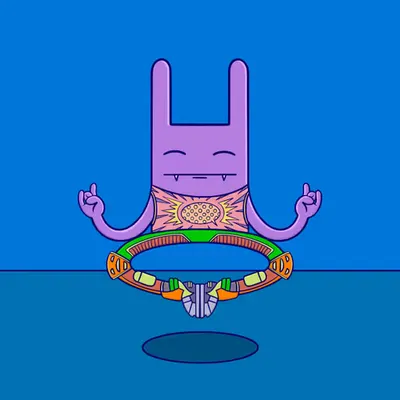 Meditation Rabbit #43