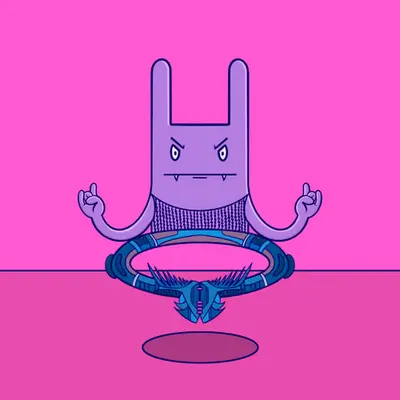 Meditation Rabbit #44
