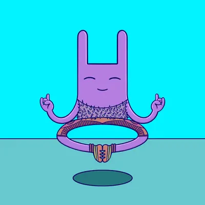Meditation Rabbit #48