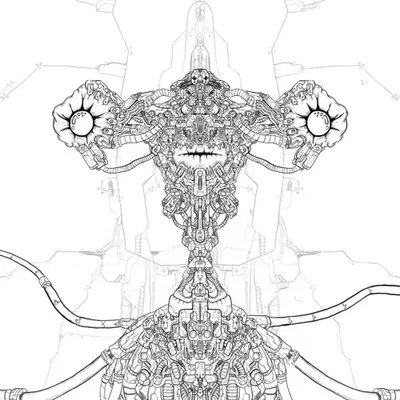 Positronic Brain (Lineart Version)