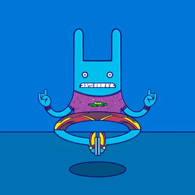 Meditation Rabbit #50