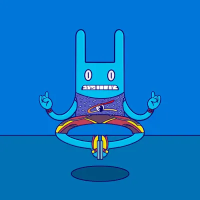 Meditation Rabbit #54