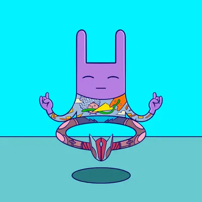 Meditation Rabbit #55