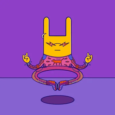 Meditation Rabbit #56