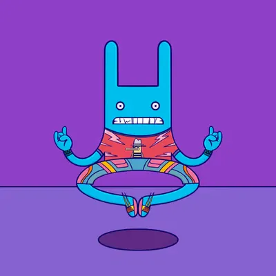 Meditation Rabbit #64