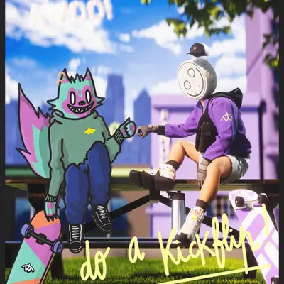 Do a Kickflip