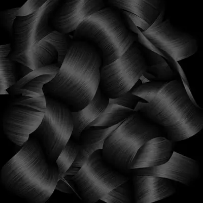 black on black