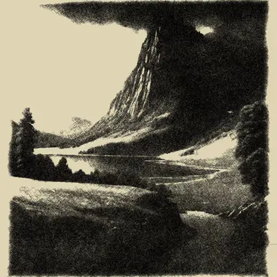 Valley in Mountains #12
