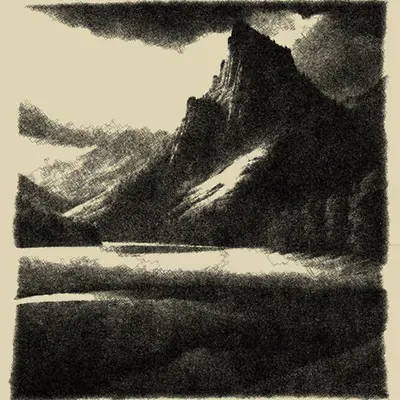 Valley in Mountains #16