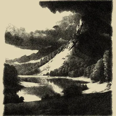Valley in Mountains #19