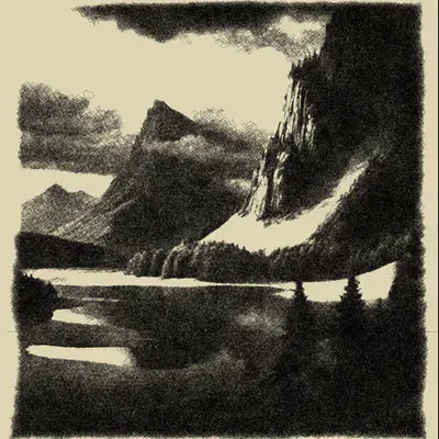 Valley in Mountains #2