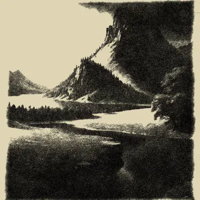 Valley in Mountains #20