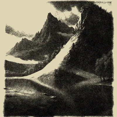 Valley in Mountains #4