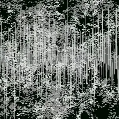 Brownian motion forest growth screenshot