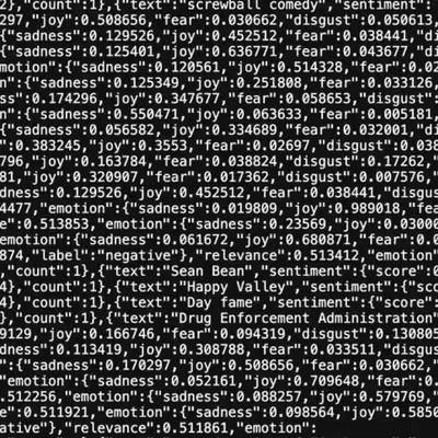 Machines sort. Humans sense.