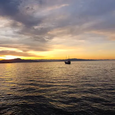 Majestic sunset