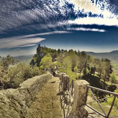 Mind blowing view in San Marino