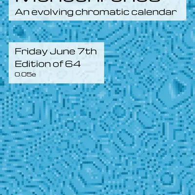 Monochronos Announcement