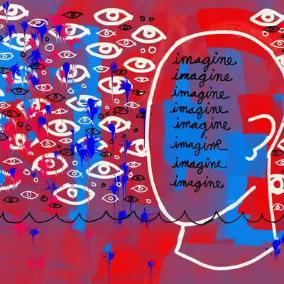 you swim in your imagination