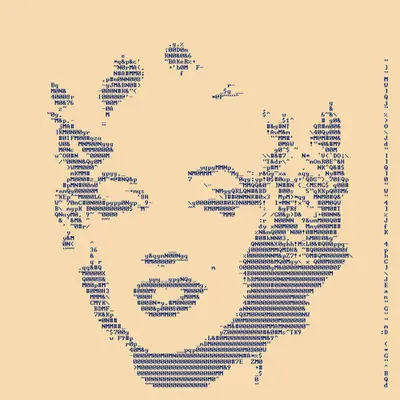 ASCII Marylin Monroe